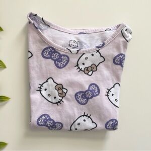 girls hello kitty purple t-shirt